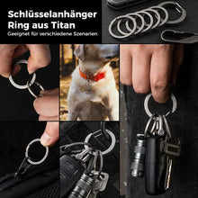 Laden Sie das Bild in den Galerie-Viewer, Karabiner Schlüsselanhänger Clip
