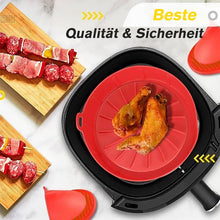 Laden Sie das Bild in den Galerie-Viewer, Heißluftfritteuse Silikonform