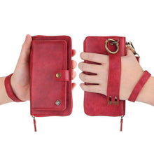 Laden Sie das Bild in den Galerie-Viewer, 3 in1  Praktische  Handtasche Mit Magnetischer Telefonkasten