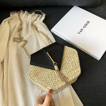 Laden Sie das Bild in den Galerie-Viewer, 2019 neue geflochtene Handtasche