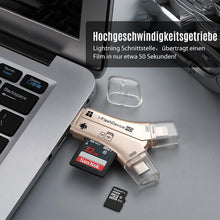 Laden Sie das Bild in den Galerie-Viewer, 4-in-1 iFlash Drive Kartenleser