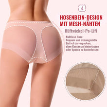 Laden Sie das Bild in den Galerie-Viewer, Nahtloser formender Slip aus Eisseide mit hoher Taille