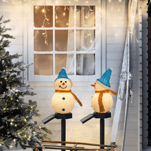 Laden Sie das Bild in den Galerie-Viewer, Wasserdichte Solar Schneemann Lampe