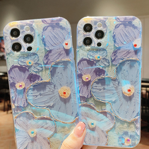 Hülle für iPhone Bunte Ölmalerei Exquisite Handyhülle