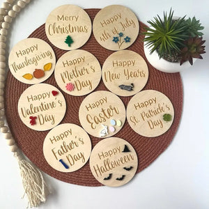 💓Baby Meilenstein-Schilder-Set (10 Stück)💓