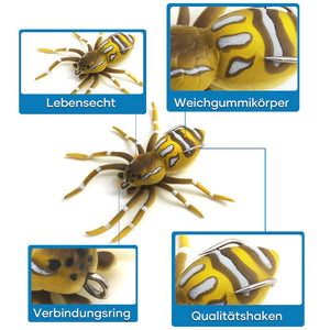 Schwimmende Spinnenköder