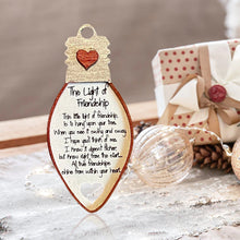 Laden Sie das Bild in den Galerie-Viewer, Weihnachten Freundschaft Anhänger Geschenk
