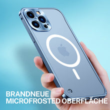 Laden Sie das Bild in den Galerie-Viewer, Magnetische Hülle für iPhone mit Metallrahmen