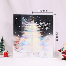Laden Sie das Bild in den Galerie-Viewer, 🎅（Früher Weihnachtsverkauf）Handgemachte 3D-Weihnachtsgrußkarte