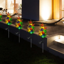 Laden Sie das Bild in den Galerie-Viewer, 🎄Solar Garten Weihnachtsbaum Licht(2 Stück)🌟