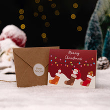 Laden Sie das Bild in den Galerie-Viewer, Vergoldete Weihnachtskarten