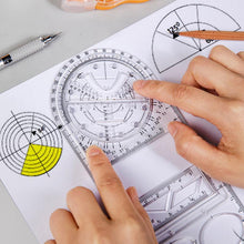 Laden Sie das Bild in den Galerie-Viewer, Multifunktionales Mathematisches Lineal