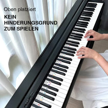 Laden Sie das Bild in den Galerie-Viewer, 🎁Abnehmbare Klaviertastatur Notenetiketten