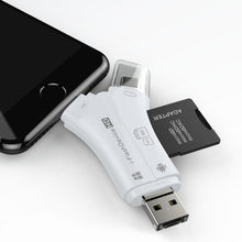 Laden Sie das Bild in den Galerie-Viewer, 4-in-1 iFlash Drive Kartenleser