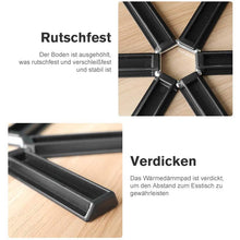 Laden Sie das Bild in den Galerie-Viewer, 🔥Weihnachtsrabatt-50% Rabatt👩‍🍳Faltbares Silikon-Wärmedämmpad