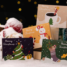 Laden Sie das Bild in den Galerie-Viewer, Vergoldete Weihnachtskarten