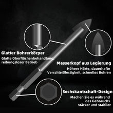 Laden Sie das Bild in den Galerie-Viewer, 🔥Dreieckbohrer mit Sechskantschaft aus Legierung(5 STÜCKE)