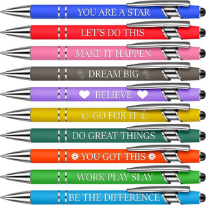 10 Stück lustiges Stift-Set(Schwarze Tinte)