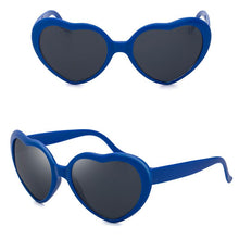 Laden Sie das Bild in den Galerie-Viewer, Große übergroße herzförmige Sonnenbrille für Frauen