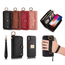 Laden Sie das Bild in den Galerie-Viewer, 3 in1  Praktische  Handtasche Mit Magnetischer Telefonkasten