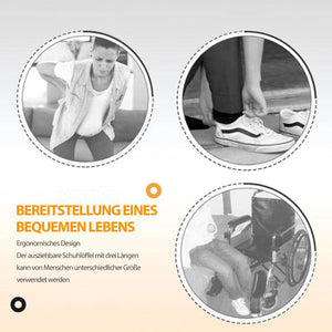 🏠Edelstahl langer Schuhlöffel