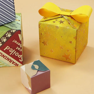 Umschlag-Geschenkbox-Schablonenbrett