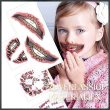 Laden Sie das Bild in den Galerie-Viewer, 🎃FRÜHE HALLOWEEN-AKTION🎃Gruseliges Temporäres Halloween-Tattoo