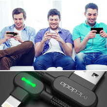 Laden Sie das Bild in den Galerie-Viewer, Bequee Lightning-USB Aufladung Kabel mit 90-Grad-Design für iOS und Android