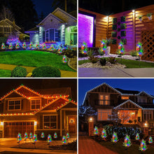 Laden Sie das Bild in den Galerie-Viewer, 🎄Solar Garten Weihnachtsbaum Licht(2 Stück)🌟