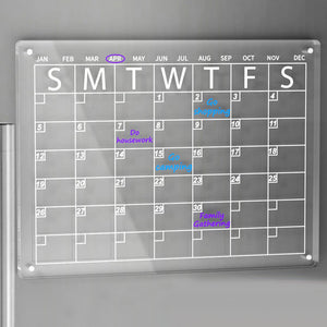 Magnetischer Kalender für den Kühlschrank