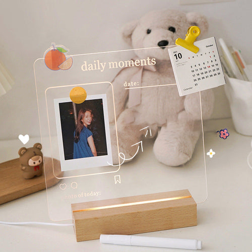 Acryl-Schreibtafel mit Stift