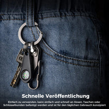 Laden Sie das Bild in den Galerie-Viewer, Karabiner Schlüsselanhänger Clip