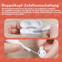 Laden Sie das Bild in den Galerie-Viewer, 🌲5 in 1 Reinigung Softbürste für Computertastatur &amp; Kopfhörer