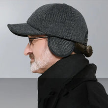 Laden Sie das Bild in den Galerie-Viewer, Winter-Baseballmütze mit Ohrenklappen