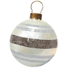 Laden Sie das Bild in den Galerie-Viewer, Aufblasbarer Weihnachtsball im Freien dekoriert