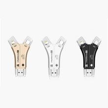 Laden Sie das Bild in den Galerie-Viewer, 4-in-1 iFlash Drive Kartenleser