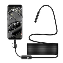 Laden Sie das Bild in den Galerie-Viewer, Halbstarre, flexible Autofokus-WLAN-Endoskopkamera