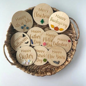 💓Baby Meilenstein-Schilder-Set (10 Stück)💓