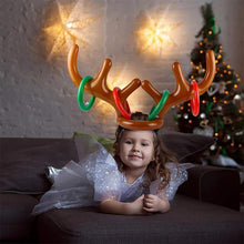 Laden Sie das Bild in den Galerie-Viewer, Weihnachtsren-Geweih Ringe-Werfen Spielzeug