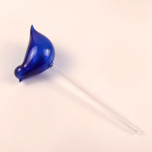 Automatisches Bewässerungsgerät aus Glas in Vogelform