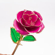 Laden Sie das Bild in den Galerie-Viewer, Blüte Ewige 24K Gold Rose