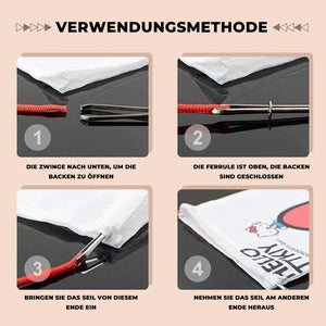 DIY Seilführung Elastische Nadel Nähdienstprogramm