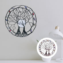 Laden Sie das Bild in den Galerie-Viewer, 🌳Kreis des Lebens – Wandkunst aus Metallbaum🌳