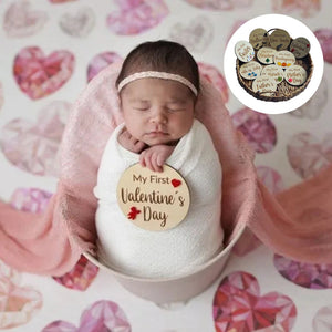 💓Baby Meilenstein-Schilder-Set (10 Stück)💓