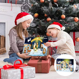 🎁24 Tage Weihnachtskrippe Set🎁