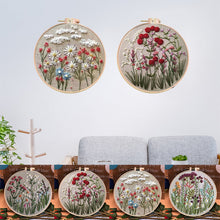 Laden Sie das Bild in den Galerie-Viewer, Stickrahmen-Blumen-Kit für Anfänger