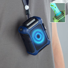 Laden Sie das Bild in den Galerie-Viewer, USB Wiederaufladbarer Tragbarer Hüftventilator