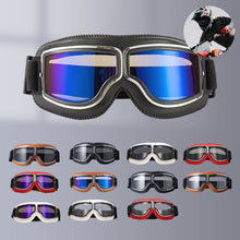Laden Sie das Bild in den Galerie-Viewer, Vintage-Motorradbrille