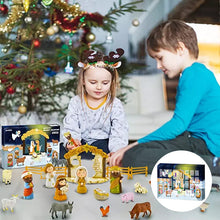 Laden Sie das Bild in den Galerie-Viewer, 🎁24 Tage Weihnachtskrippe Set🎁
