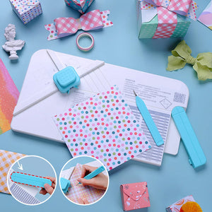 Umschlag-Geschenkbox-Schablonenbrett